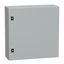 Spacial CRN plain door w/o mount.plate. H600xW600xD200 IP66 IK10 RAL7035.. thumbnail 1