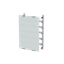 MK210 DIN rail for terminals horizontal 750 mm x 500 mm x 200 mm , 1 , 2 thumbnail 2