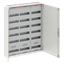 CA37V ComfortLine Compact distribution board, Surface mounting, 252 SU, Isolated (Class II), IP44, Field Width: 3, Rows: 7, 1100 mm x 800 mm x 160 mm thumbnail 4