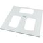 Top plate, F3A-flanges XF, for, WxD=1000x800mm, IP55, grey thumbnail 3