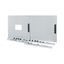 Door, IP55, for HxW=650x1350mm, ARCON, grey thumbnail 2