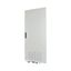 Section door, ventilated IP42, hinges right, HxW = 1400 x 425mm, grey thumbnail 4