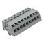 1-conductor female connector, angled CAGE CLAMP® 2.5 mm² gray thumbnail 1