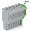 1-conductor female connector Push-in CAGE CLAMP® 4 mm² gray, green-yel thumbnail 2