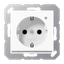 Schuko socket with LED pilot light A1520-OWWLNW thumbnail 2