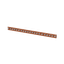 QR02F2005 Flat busbar, 20 mm x 2000 mm x 5 mm thumbnail 1