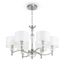 Neoclassic Alicante Chandelier Nickel thumbnail 1