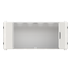 TW604G Wall-mounting cabinet, Field width: 6, Rows: 4, 650 mm x 1550 mm x 350 mm, Grounded (Class I), IP55 thumbnail 5