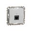 DATA Outlet CAT 5E UTP, Sedna Design & Elements, RJ45, Aluminium thumbnail 3