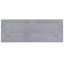 Separator plate 2 mm thick oversized gray thumbnail 1