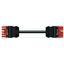 pre-assembled interconnecting cable Eca Socket/plug red thumbnail 4