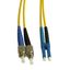 FO Patchcord Duplex LC/FC, 9/125æm OS2, LS0H-3, yellow, 3.0m thumbnail 1