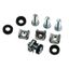 19" Mounting set M6, 50 pcs. each: screw, nut, washer thumbnail 1