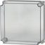 Cap, transparent smoky gray, HxWxD=375x375x150mm thumbnail 4