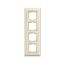 1724-832 Cover Frame Busch-dynasty® ivory white thumbnail 1