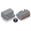2231-107/008-000 1-conductor female connector; push-button; Push-in CAGE CLAMP® thumbnail 1