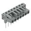 Female connector for rail-mount terminal blocks 0.6 x 1 mm pins angled thumbnail 1