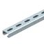 MS4121P3000FT Profile rail perforated, slot 22mm 3000x41x21 thumbnail 1