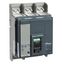 circuit breaker ComPact NS800L, 150 kA at 415 VAC, Micrologic 2.0 trip unit, 800 A, fixed, 3 poles 3d thumbnail 1