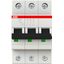 S203-C6 Miniature Circuit Breaker - 3P - C - 6 A thumbnail 2