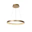 Lucide VIDAL - Pendant light - Ø 58 cm - LED Dim. - 1x48W 2700K - Matt Gold / Brass thumbnail 2