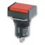 Pushbutton, illuminated, rectangular, IP40, blue thumbnail 1