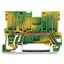 2-pin ground carrier terminal block for DIN-rail 35 x 15 and 35 x 7.5 thumbnail 1