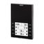 QMX3.P02-1BSC - Room operator unit KNX with temperature sensor, configurable touchkeys, LED display, black thumbnail 2