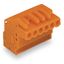 1-conductor female connector, angled CAGE CLAMP® 2.5 mm² orange thumbnail 1