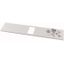 Front cover, +mounting kit, for PKZ4, horizontal, 3p, HxW=100x425mm, grey thumbnail 1