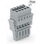 1-conductor female connector CAGE CLAMP® 4 mm² gray thumbnail 3