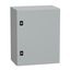 Spacial CRN plain door with mount.plate. H500xW400xD250 IP66 IK10 RAL7035.. thumbnail 1