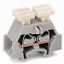 4-conductor terminal block on both sides with push-button with snap-in thumbnail 1