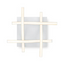 Ceiling light Square LED aluminum 32cm 16W thumbnail 3