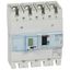 MCCB electronic + energy metering - DPX³ 250 - Icu 25 kA - 400 V~ - 4P - 250 A thumbnail 2